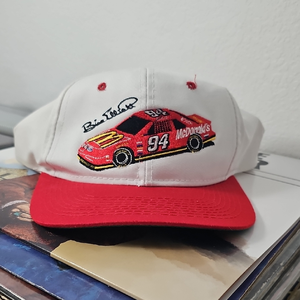 McDonald's Red and White Race Car Toy